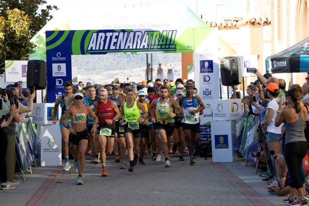 Salida de la Artenara Trail 2023. Carlos Díaz-Recio Salida de la Artenara Trail 2023. Carlos Díaz-Recio
