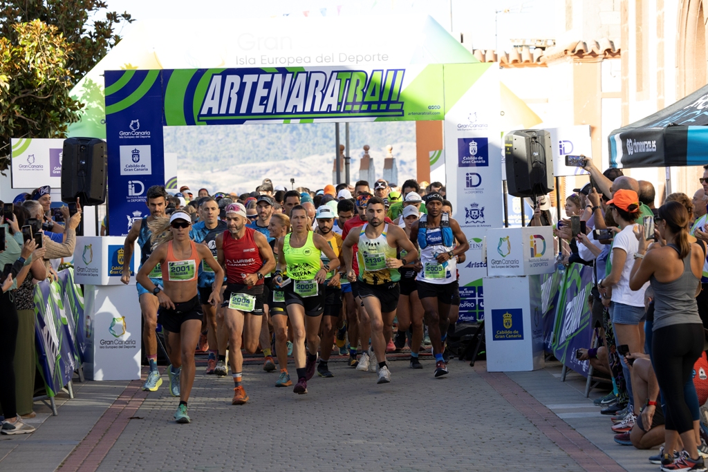 Salida de la Artenara Trail 2023. Carlos Díaz-Recio Salida de la Artenara Trail 2023. Carlos Díaz-Recio