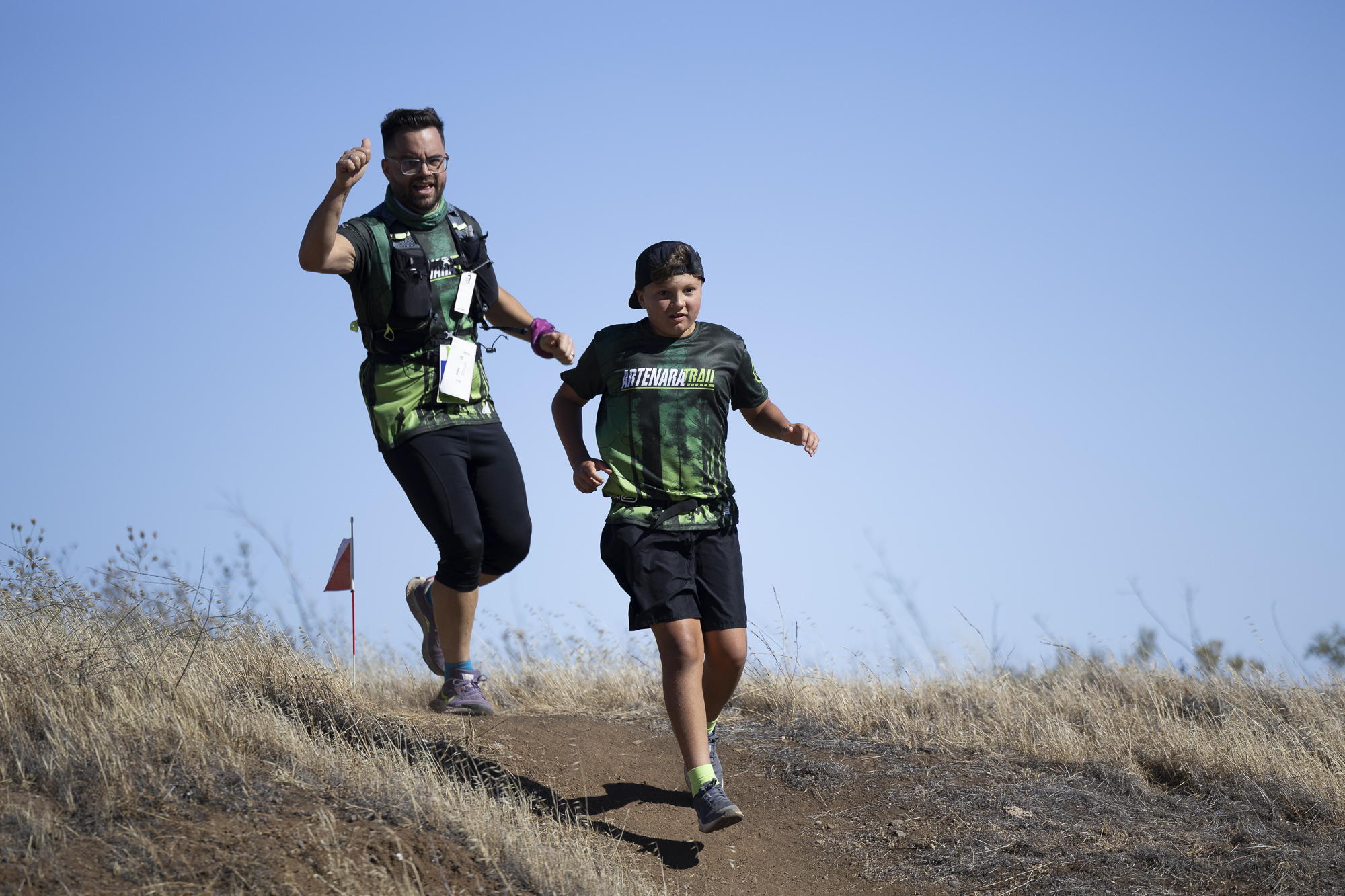 Participantes en la Artenara Trail 2024. Carlos Díaz-Recio