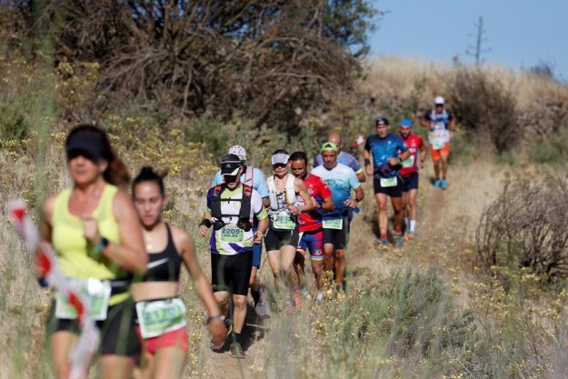 Participantes en la Artenara Trail 2023. Carlos Díaz-Recio Participantes en la Artenara Trail 2023. Carlos Díaz-Recio